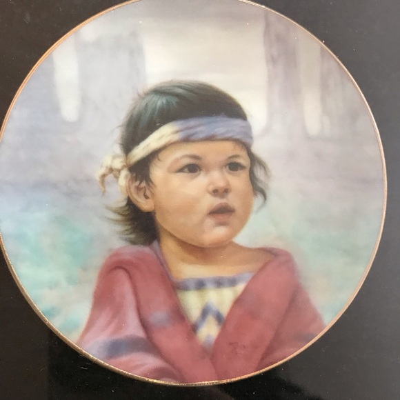 Vintage 1989 Artaffects framed duo plates by Gregory Perillo - Picture 5 of 10